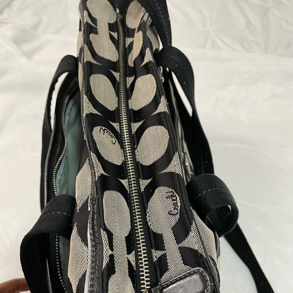 Coach Signature Monogram Diaper Bag - Picture 5 of 11